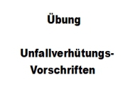 Übung UVV